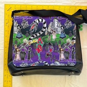 Original Athena bag Top Notch by Design Beetlejuice Halloween purse